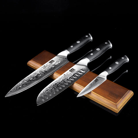 Bande magnétique pour couteaux