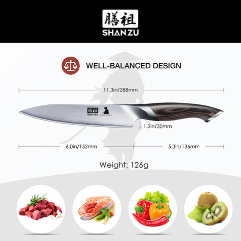 SHAN ZU Ronin | Couteau Utilitaire