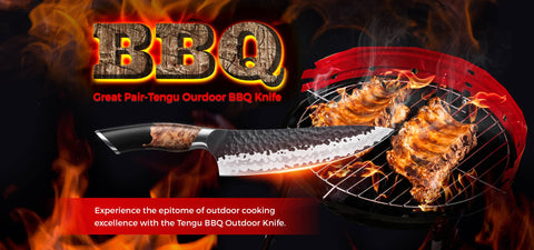 Couteau de chef BBQ | Série Tengu