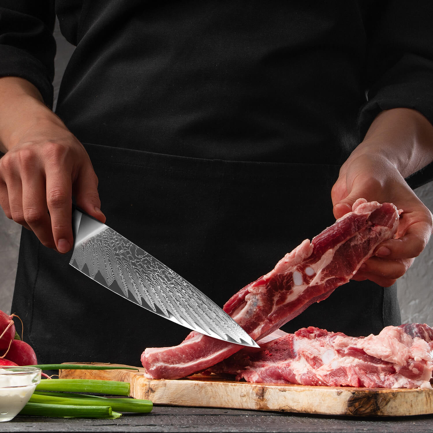 Couteau Chef Damas SHAN ZU 8