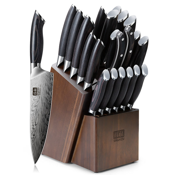 SHAN ZU KORAKA | Set de 21 Couteaux de Cuisine