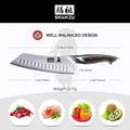 Couteau Santoku 7" | SHAN ZU Ronin