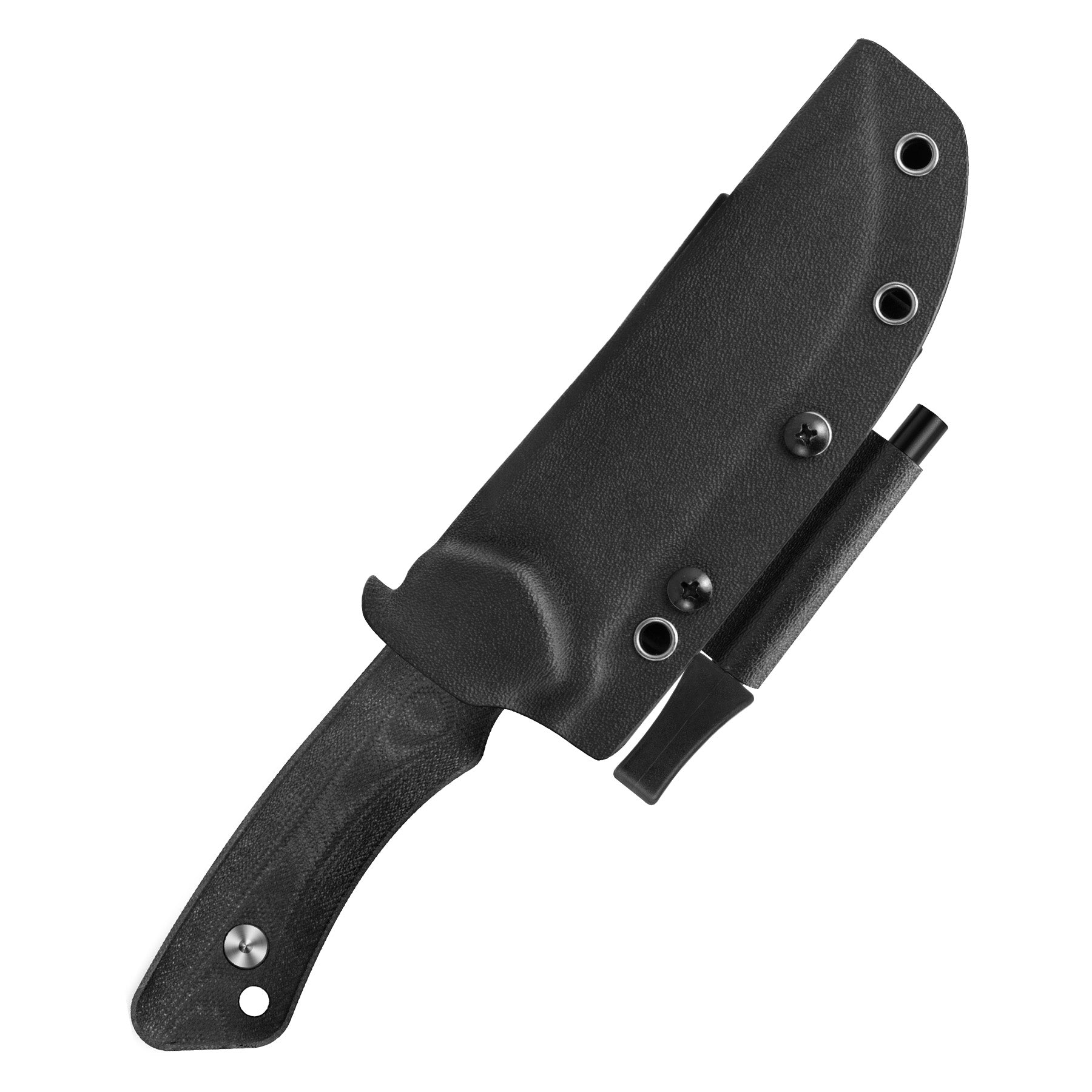 Cuchillo de Hoja Fija Negro SHAN ZU | Serie VESTA