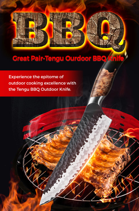 Couteau de chef BBQ | Série Tengu