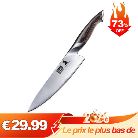 SHAN ZU Ronin | Couteau de Chef 8"