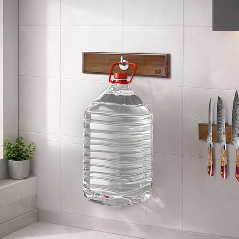 Série White Tiger | SHAN ZU Set de Couteaux de Cuisine 3 Pièces+ Barre aimantée en bois