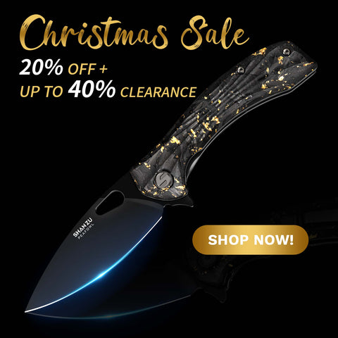 shan zu knife - merry christmas sale