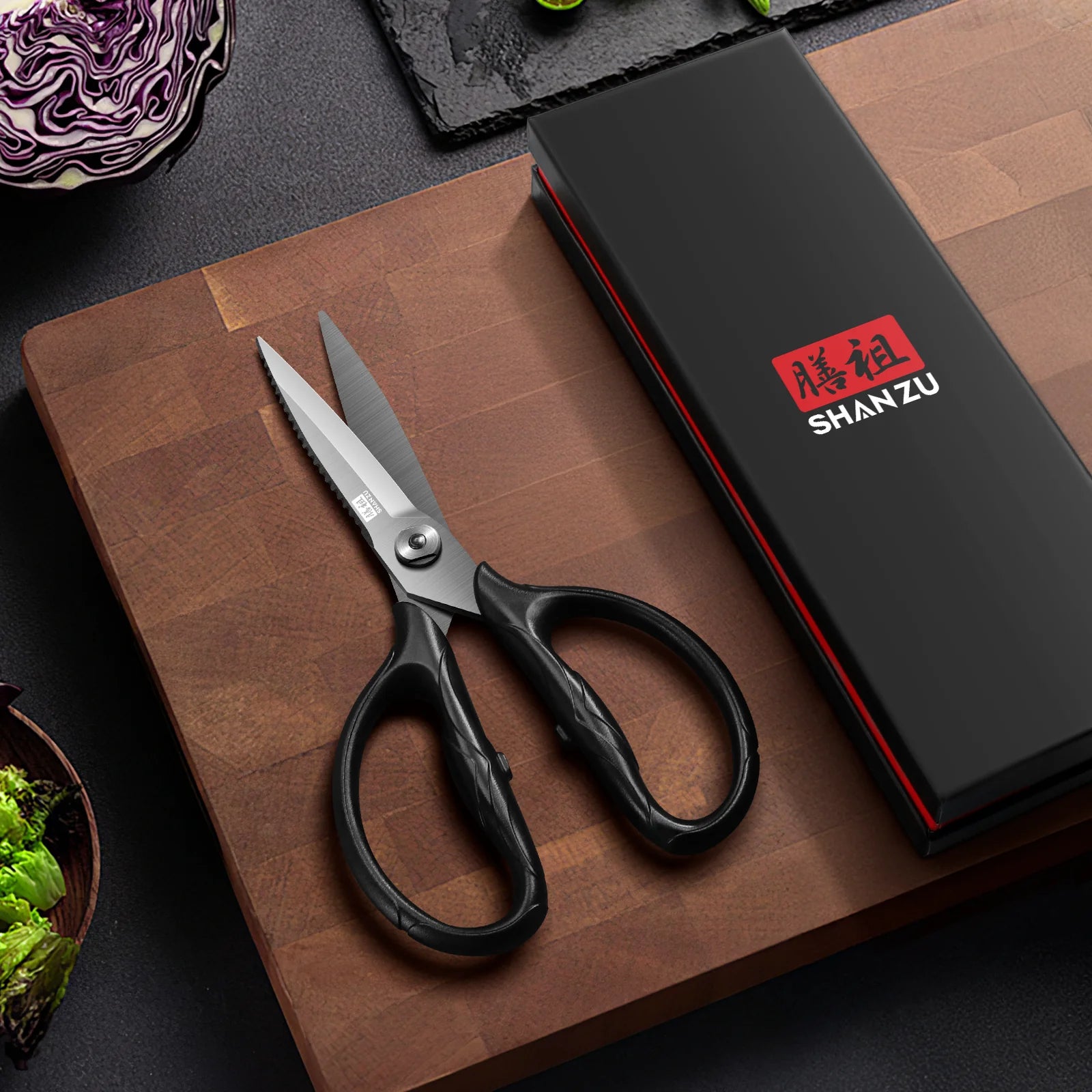 SHAN ZU Ciseaux de cuisine robustes