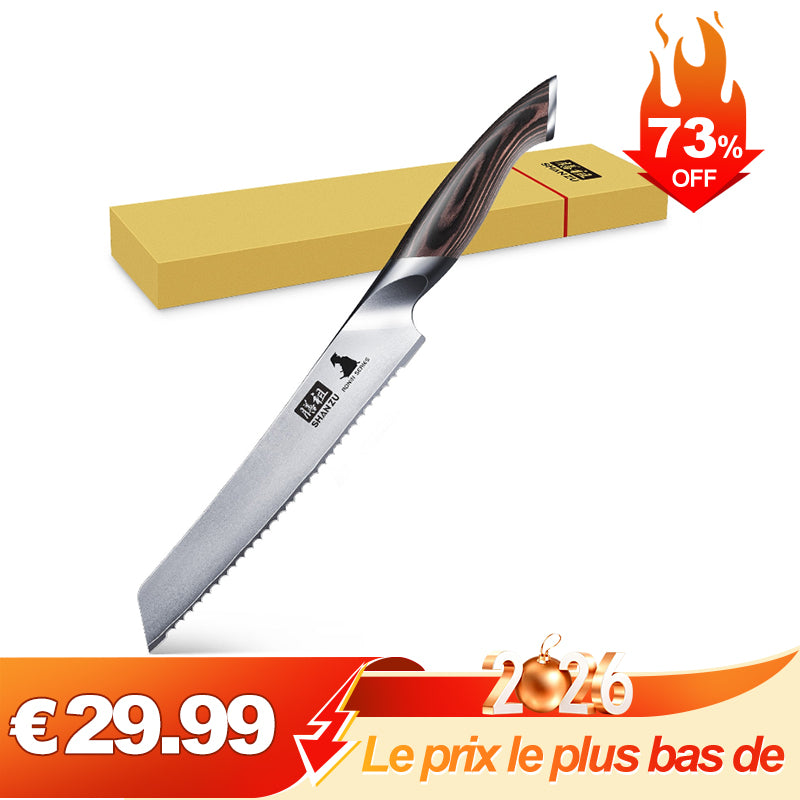 SHAN ZU Ronin | Couteau à Pain 8