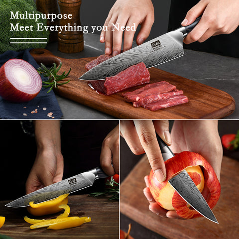 Koraka Series | SHAN ZU Set de 21 Couteaux de Cuisine