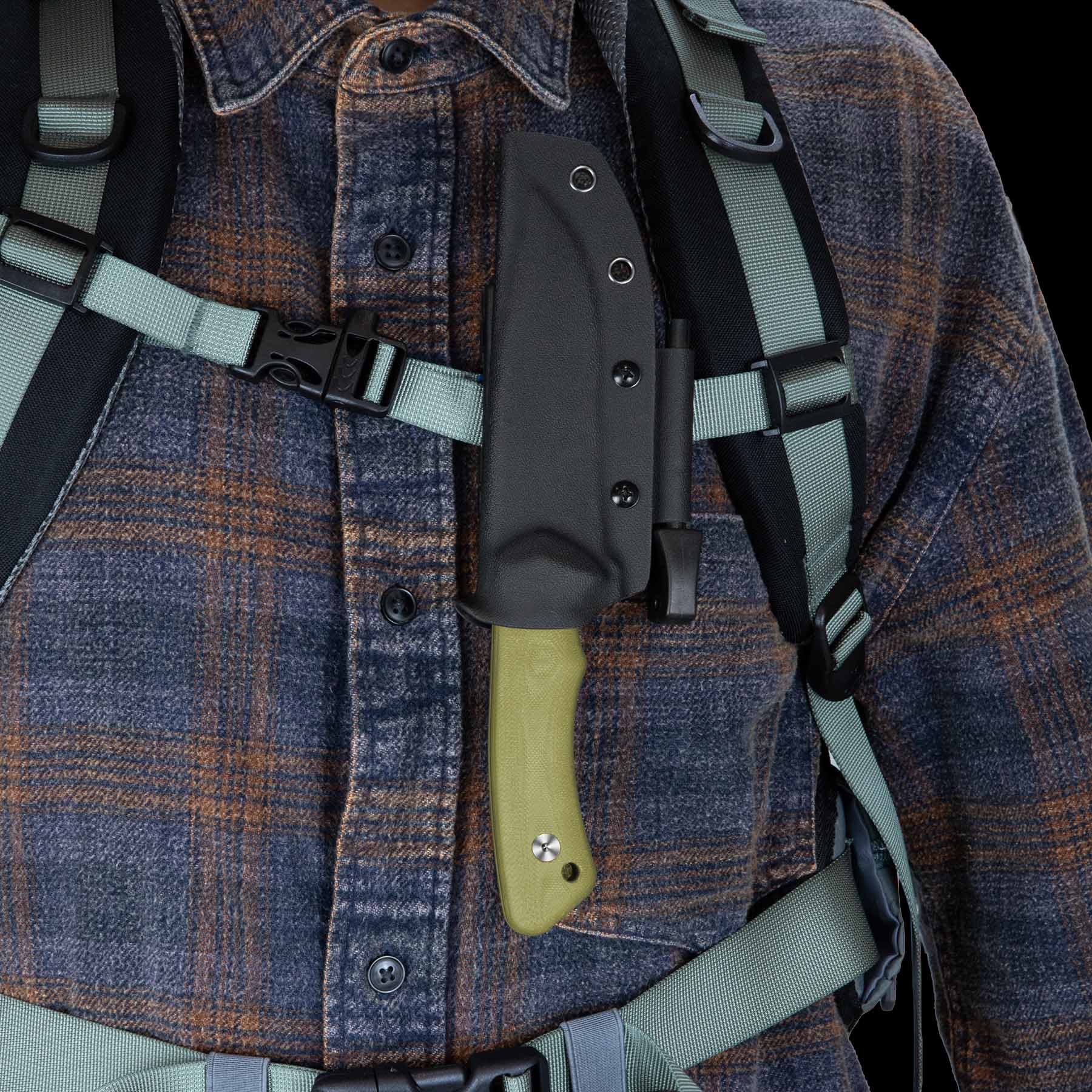 Cuchillo de Hoja Fija SHAN ZU | Serie VESTA