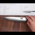 Couteau de chef Damas 8" Plus | SHAN ZU Pro