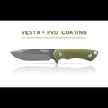 Couteau à Lame Fixe SHAN ZU | Série VESTA