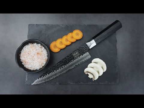 Série Takumi | Couteau de Chef Japonais Gyuto+Porte-couteaux magnétique