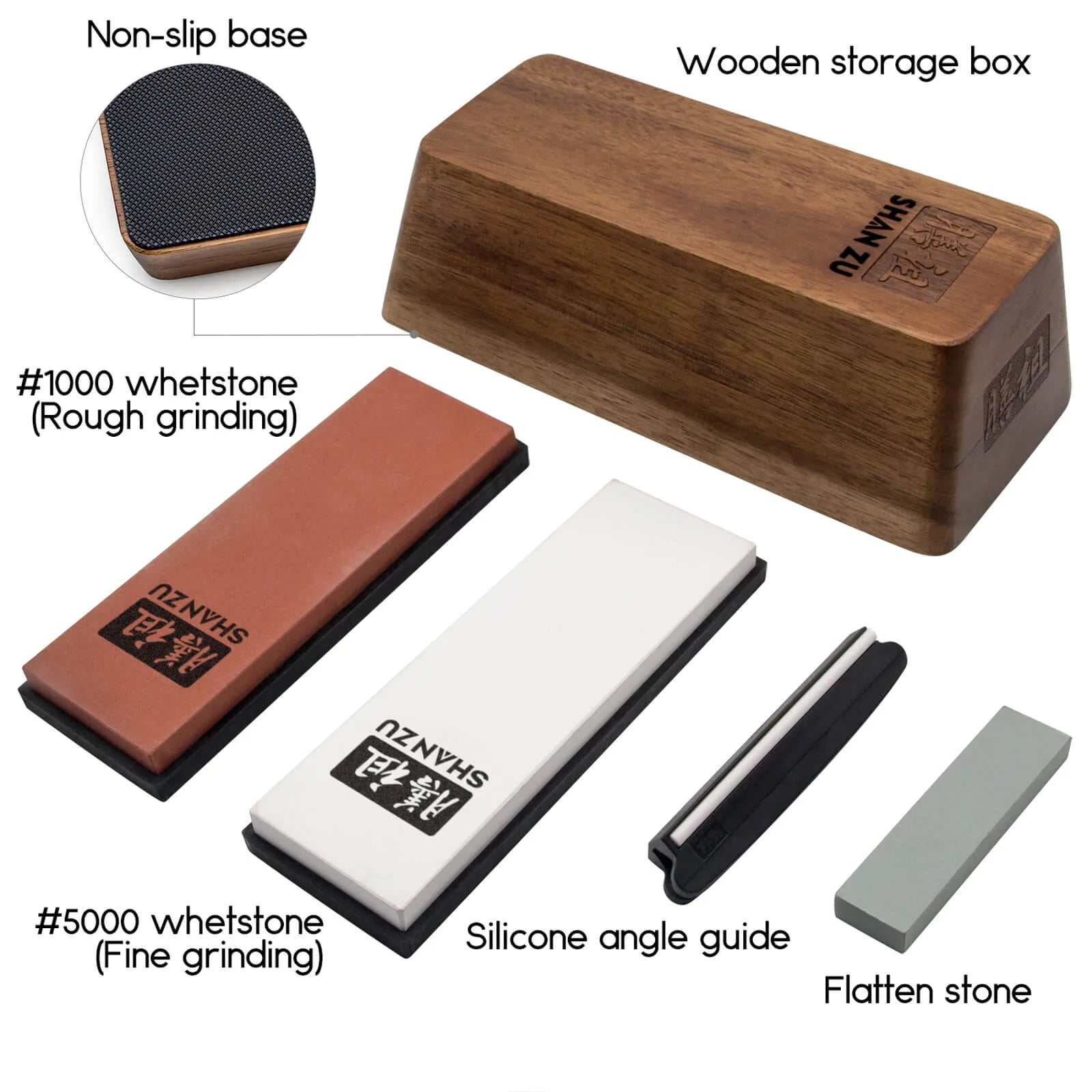 #1000/#5000 avec coffret | Pierre à aiguiser 