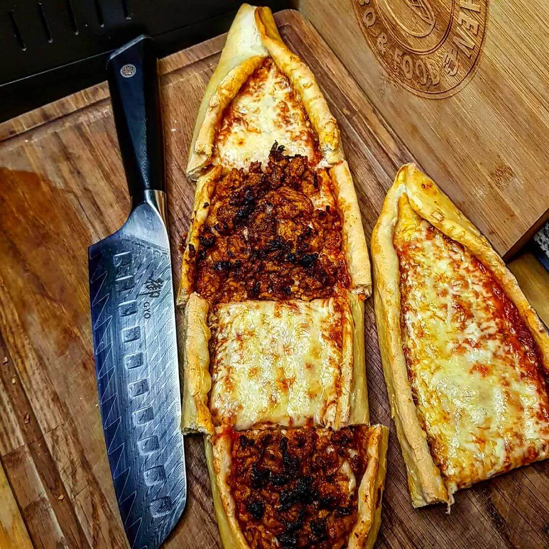 Couteau Santoku Damas 7