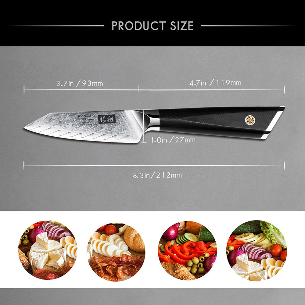 Couteau d'office Damas 3.75