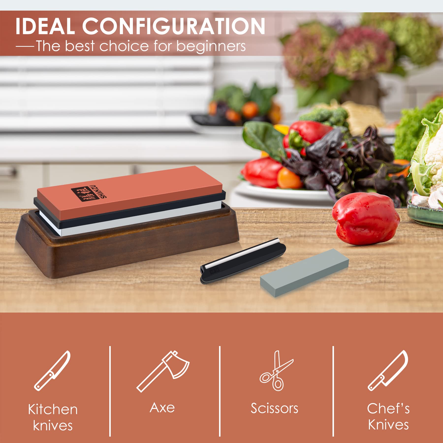 #1000/#5000 avec coffret | Pierre à aiguiser 