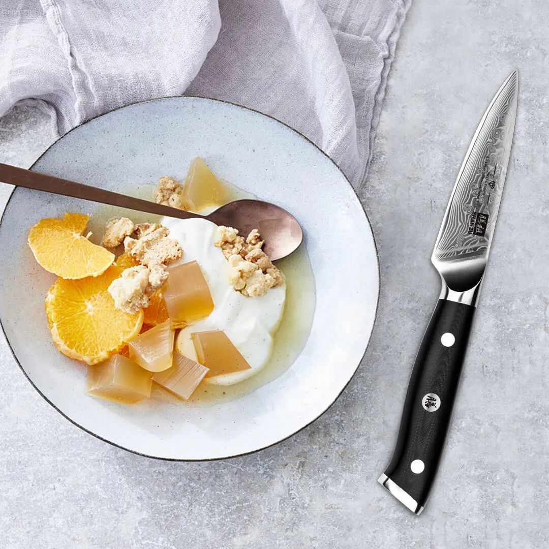 Couteau d'office Damas 3.75